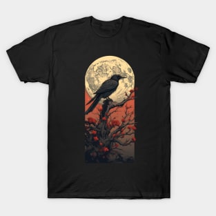 Moonlit Raven T-Shirt